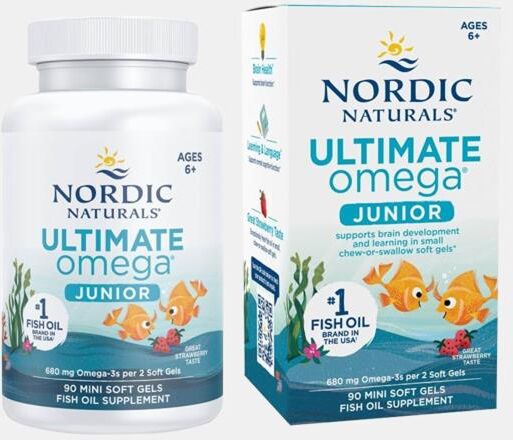 NORDIC NATURALS ULTIMATE OMEGA JUNIOR NORDIC 90 CAPSULAS
