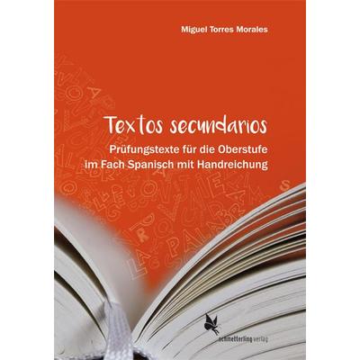 Textos secundarios, Taschenbuch von Miguel Torres Morales, Schmetterling Stuttgart, 978-3-89657-955-3