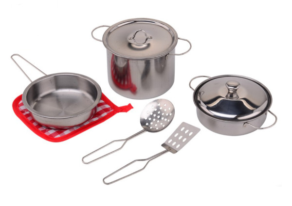 Home+kitchen Stalen pannenset 27490 Professioneel