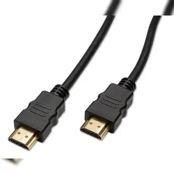 Captiva Kabel HDMI zu HDMI schwarz 4K 60Hz 1m HighSpeed vergoldete Stecker