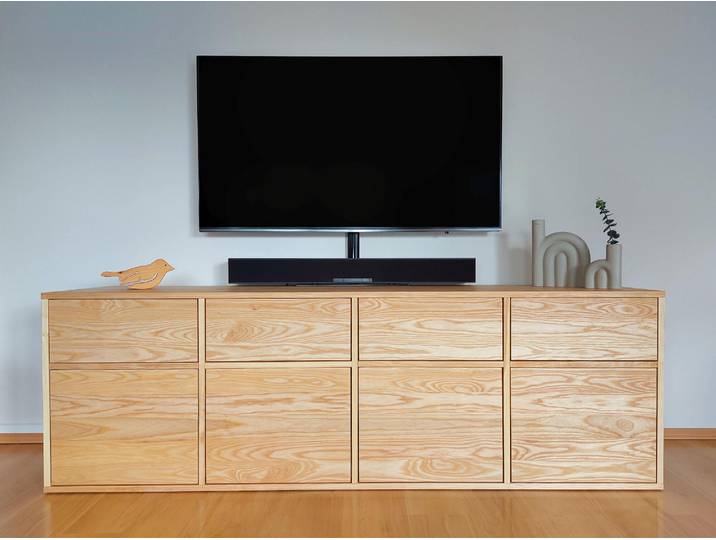Massivholz Sideboard Esche