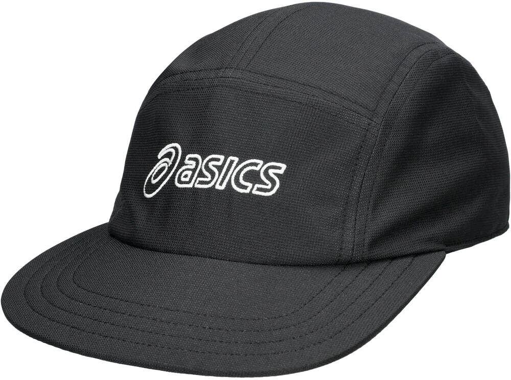 Asics performance running 5 panel gorra running Negro (S)