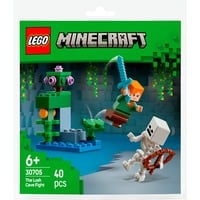 30705 Minecraft Showdown in der Üppigen Höhle, Konstruktionsspielzeug Polybag