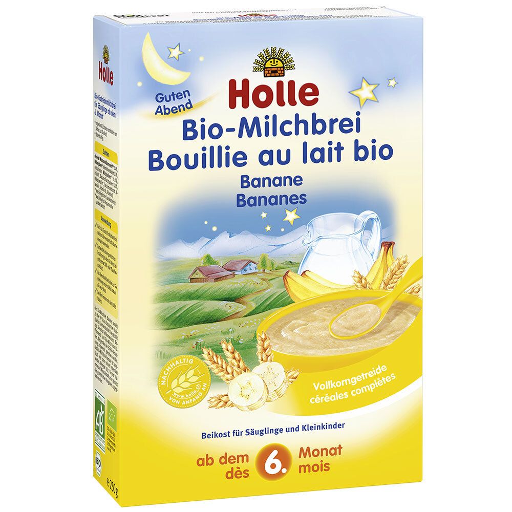 Holle Bio Milchbrei Banane 250 g Brei