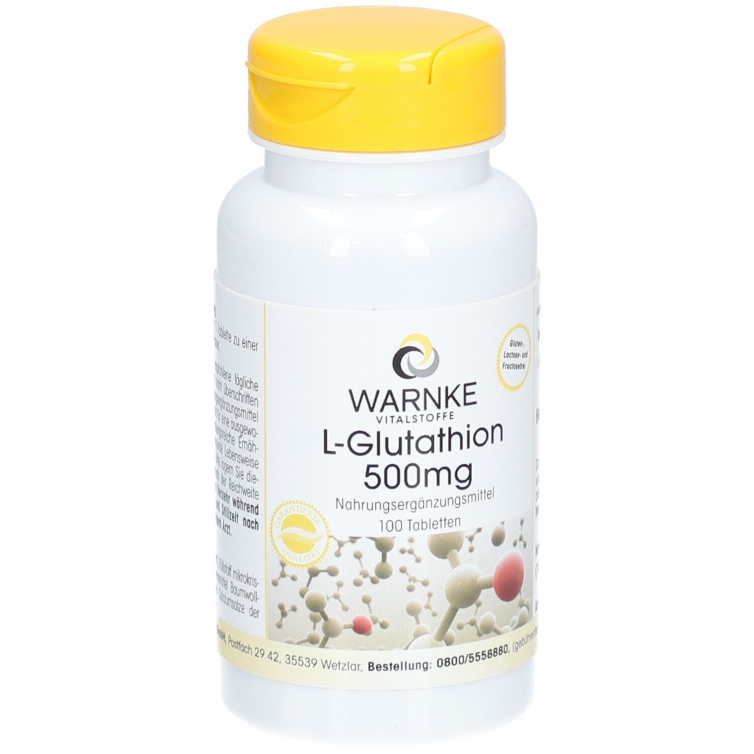 L-Glutathion 500 mg Tabletten 100 St Compretten