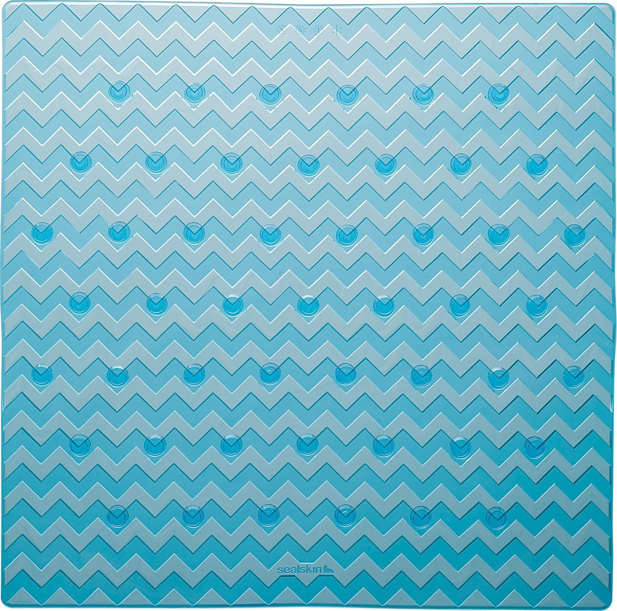 Sealskin Veiligheidsmat Leisure Blauw - 53 x 53 cm - PVC