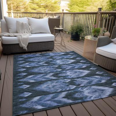 Addison Rugs Machine Washable Indoor/ Outdoor Chantille Abstract Boho Rug