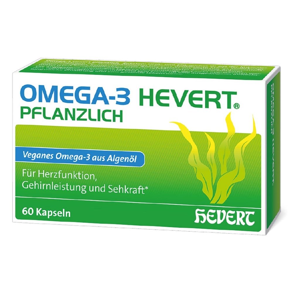 Hevert-Arzneimittel GmbH & Co. KG Omega-3 Hevert Pflanzlich Weichkapseln 19383535