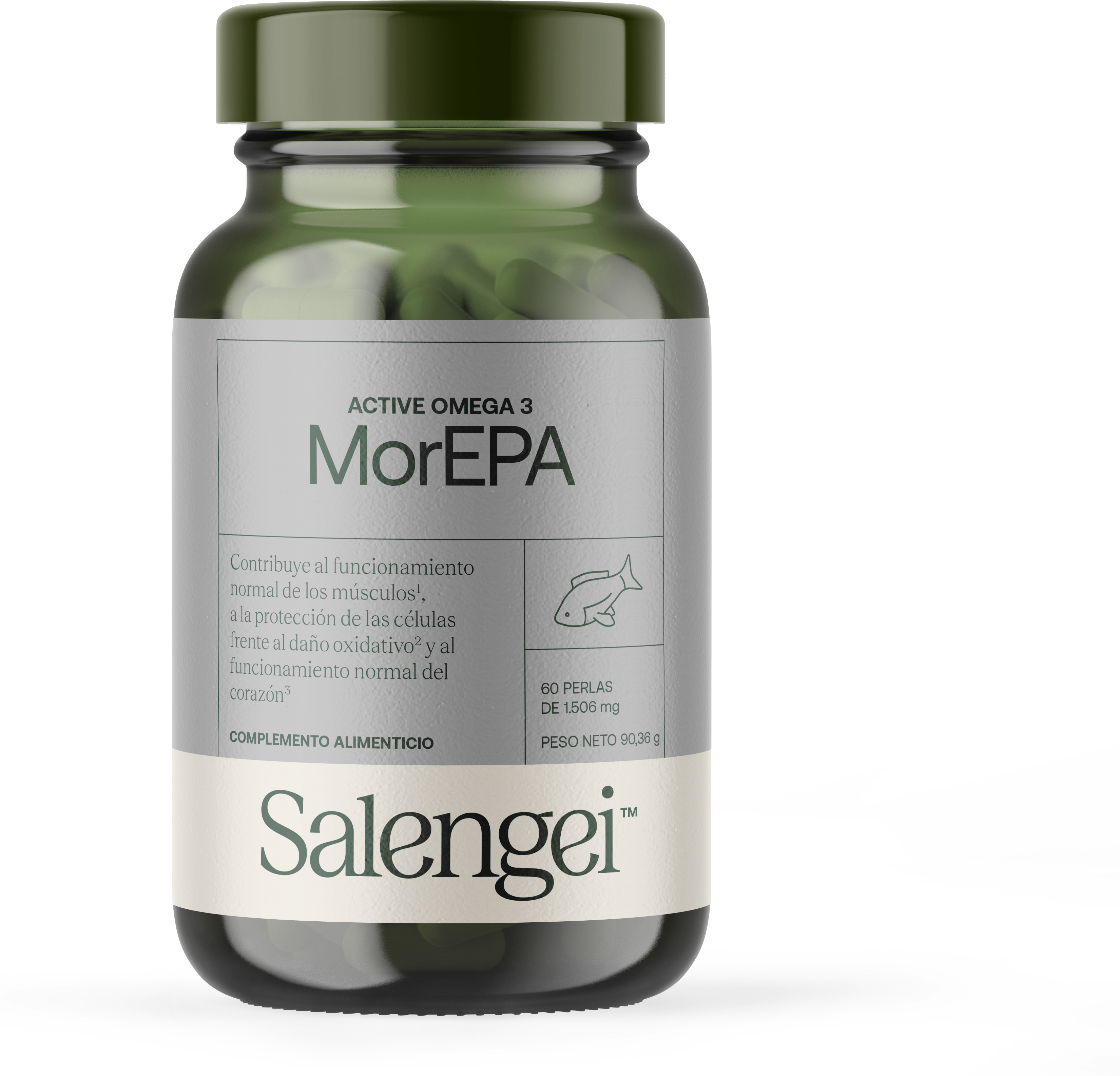 Salengei Active Omega 3 Morepa 60 Perlas