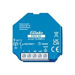Eltako Stromstoßschalter 8-230VUC,1S,16A ES61-UC