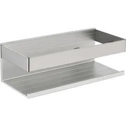 Duschkorb Kalomo silber, 220x100x75 mm