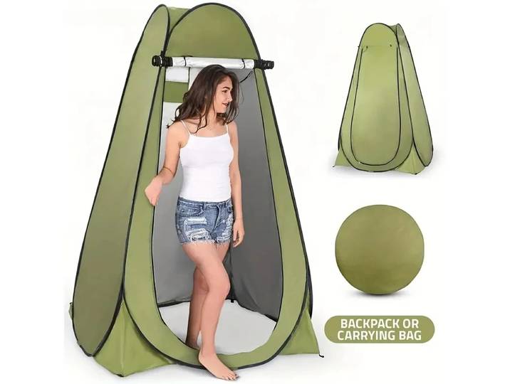 Tente de bain extérieure, tente de toilette de camping portable, tente à langer, tente de douche, abri de dressing, tente de pêche, tente thermique