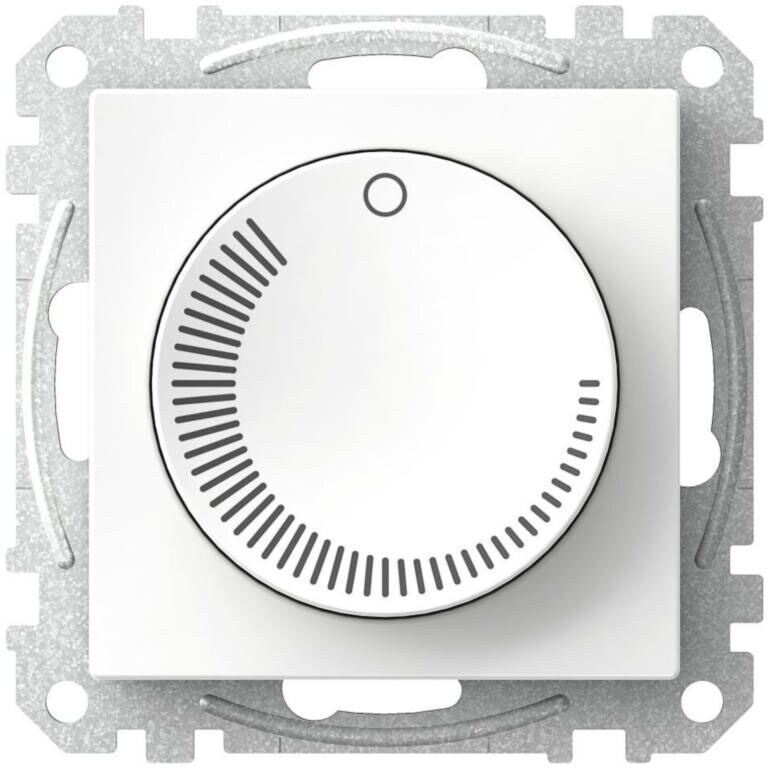 Schneider Electric Dimmer, Exxact, vrid, varvtalsregulator, 400VA, infälld, IP20, skruvanslutning, v