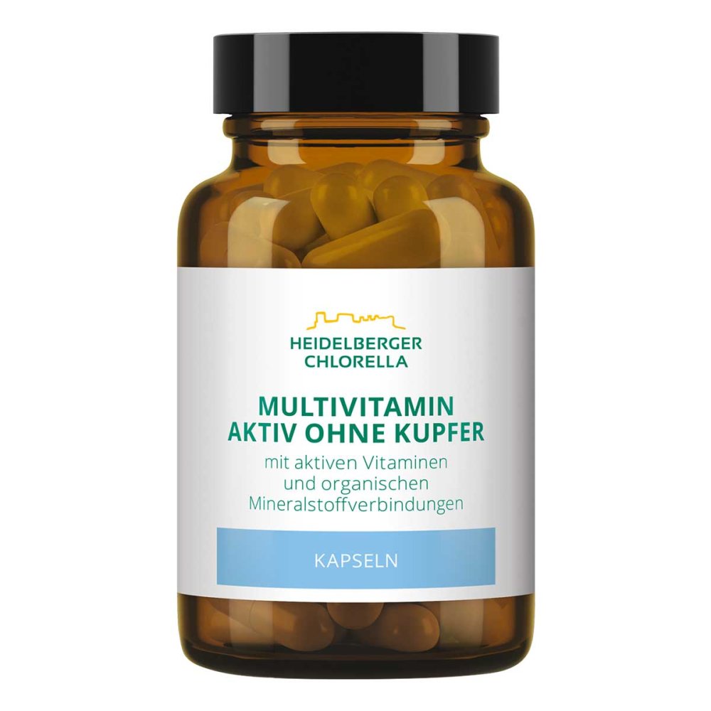 Heidelberger Chlorella GmbH Multivitamin Aktiv ohne Kupfer Kapseln 12742758