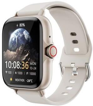 Uplift Essentials 1.83in Multi Functional HD Smartwatch starlight