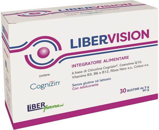 LIBERFARMA Srl Libervision, 30 Bustine da 3 g