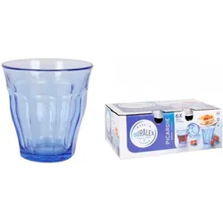 Duralex Gläserset Marine Picardie (22 cl), Trinkgläser, Blau