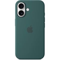 Silikon Case mit MagSafe, Handyhülle dunkelgrün, iPhone 16