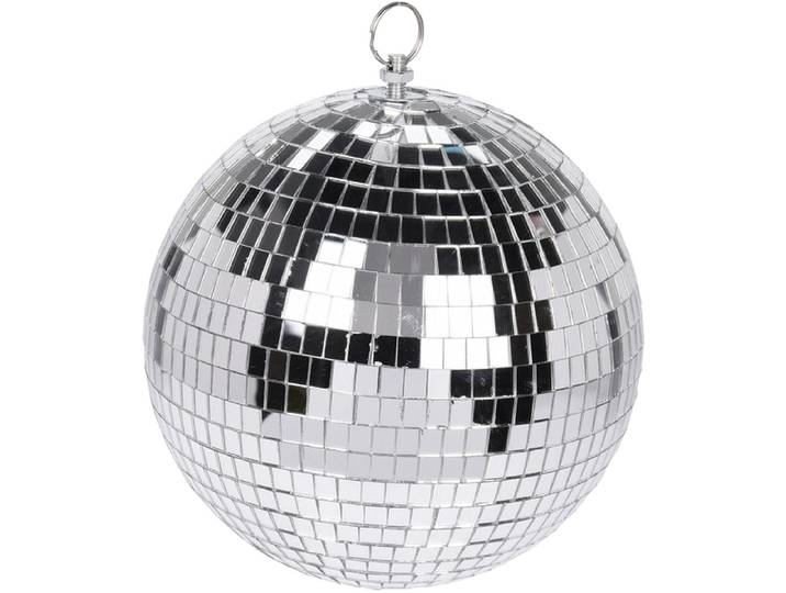 Discokugel DISCO silberfarben