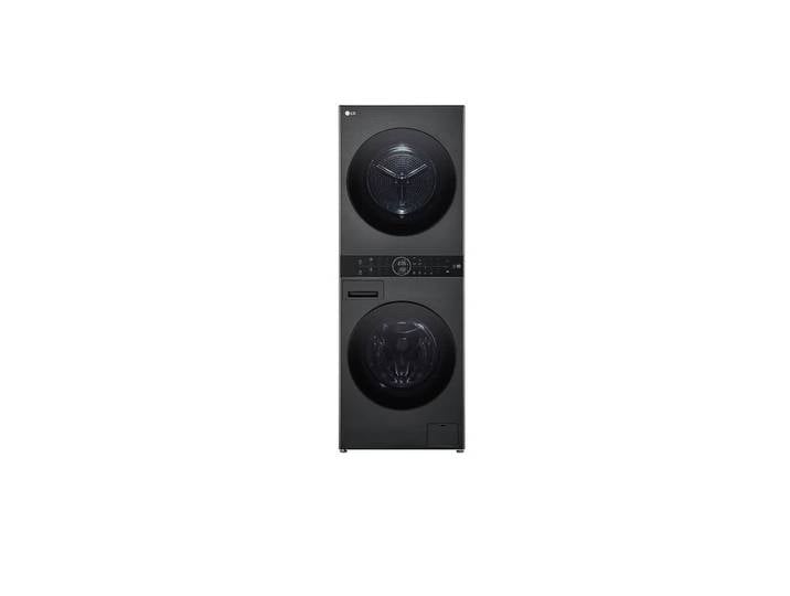 LG Waschtrockner, Wasch_Zyklus: A, schwarz, B:60cm H:85cm T:66cm, Waschtrockner, Smart Diagnosis, Waschtrockner