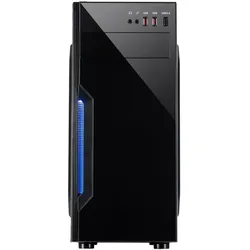 Intertech B-42 (ATX, mATX, Mini-ITX), PC Gehäuse, Schwarz
