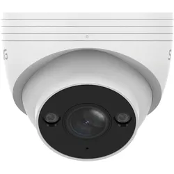 Strong TUR05DL0-P 5MP Dual Light PoE Camera (2880 x 1620 Pixels), Netzwerkkamera, Schwarz, Weiss