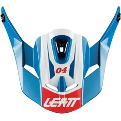 Leatt, Motorradhelm Zubehör, Schild blau/weiss M-2XL