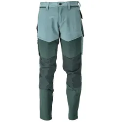 Stretch Bundhose "22379-311" Customized - 82C68 (EU 68) - hell-waldgrün/waldgrün