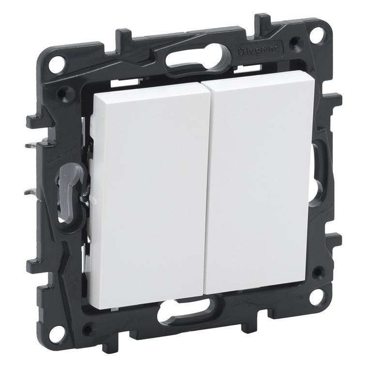 Legrand Jungiklis 2kl Baltas (863105)