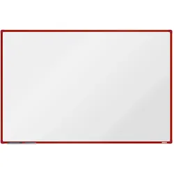 Whiteboard, Magnettafel boardOK, 1800 x 1200 mm, roter Rahmen