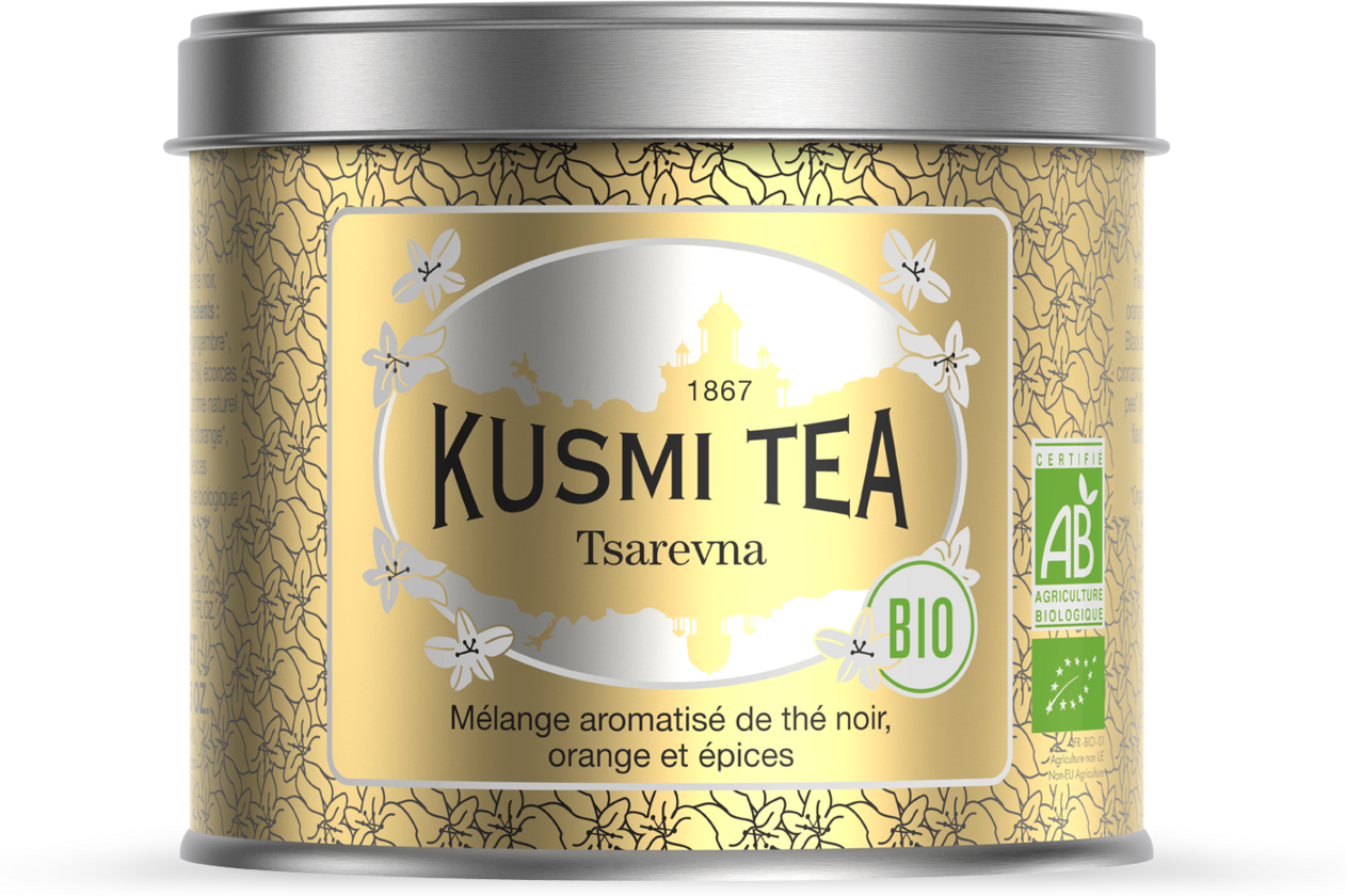Tsarevna Bio - Weihnachtstee, schwarzer Tee mit Gewürzen, bio - Kusmi Tea