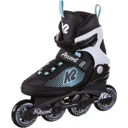 K2 ASCENT 80 Fitness Skates Damen | Gr. 36 1/2 | türkis - türkis