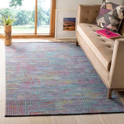 SAFAVIEH Windsor Hien Shabby Chic Oriental Polyester Rug with Fringe
