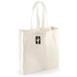 Westford Mill Fairtrade Classic Baumwoll Shopper Baumwolltasche W623