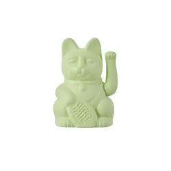 DONKEY Winkekatze   , grün , Kunststoff , Maße (cm): B: 6,5 H: 10 T: 5.0