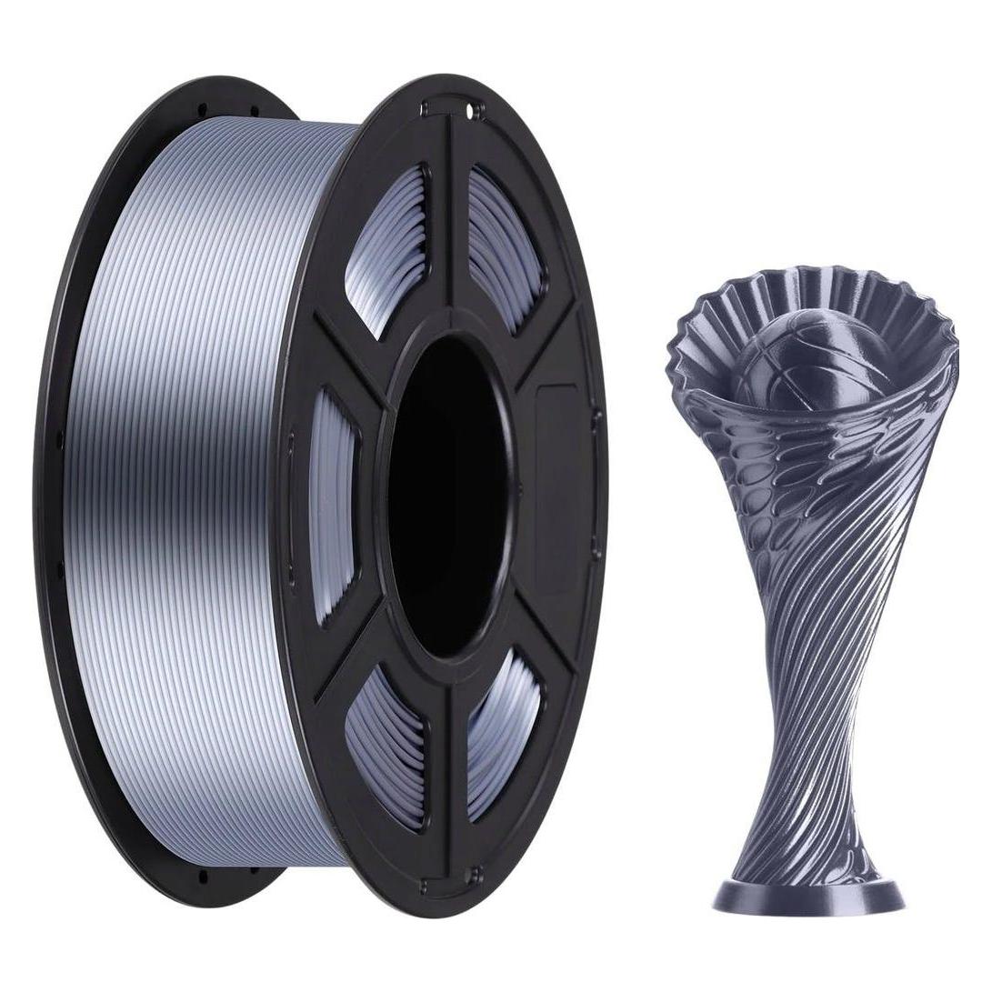 Anycubic PLA Silk Filament 1kg Silver (PLA, 1000 g, 1.75 mm) (AHSCSL-103)