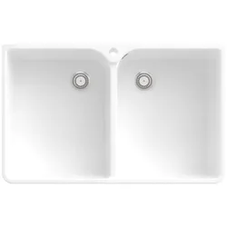 Villeroy & Boch Spülstein 80 X Spülstein Doppelbecken, 638001R1 638001R1
