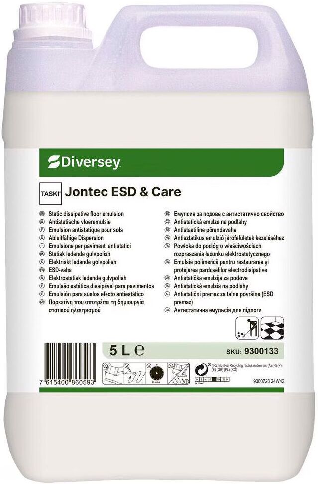 TASKI Golvpolish Jontec ESD & Care 5L