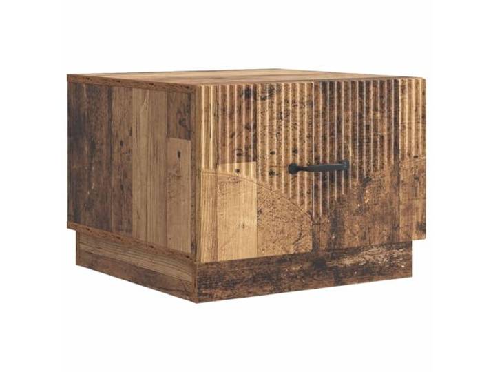 HKLGBVCR Couchtisch, Vintage, Verbundholz, 49 x 50 x 37 cm, mit Aufbewahrung