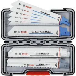 Bosch Professional Zubehör, Sägeblatt, 20-tlg. Säbelsägeblatt-Set Wood and Metal