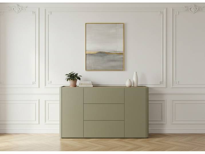 Buffet 2 portes 3 tiroirs 150 cm ANYRA