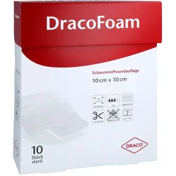 Dracofoam Schaumstoff Wundauflage 10x10 cm