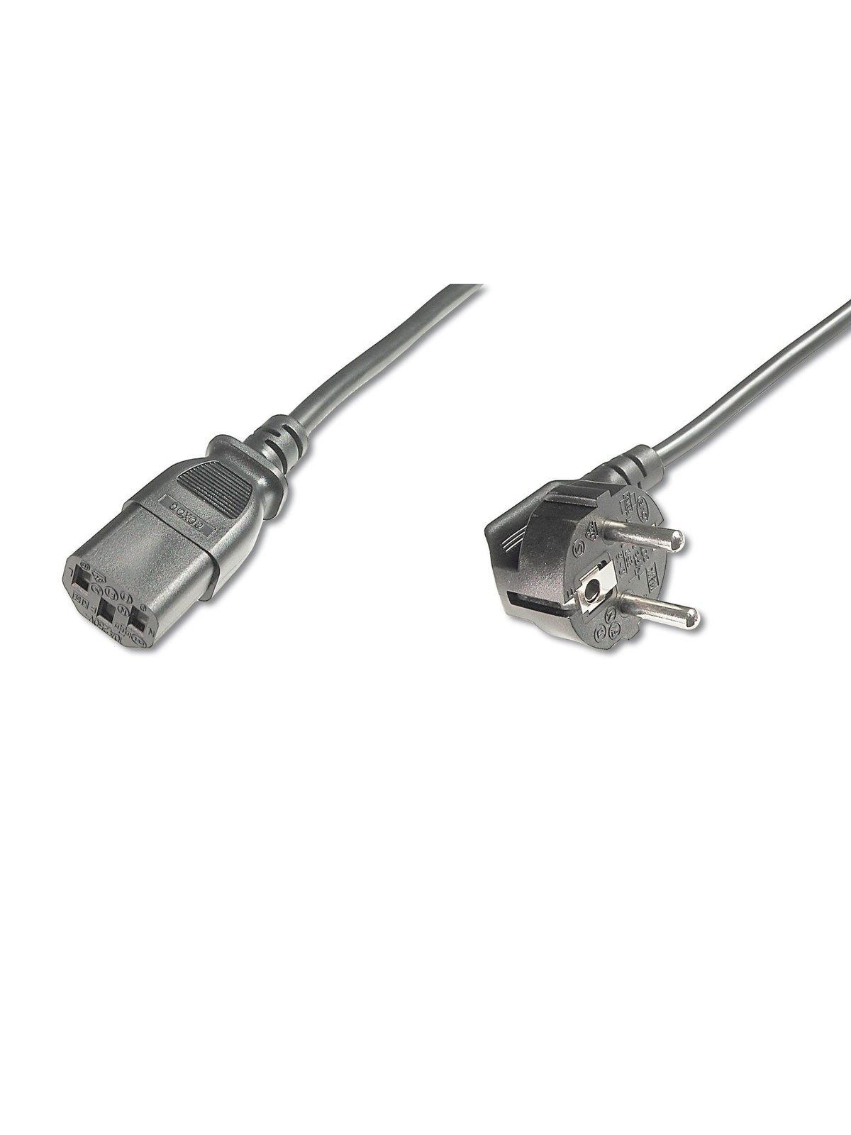 DIGITUS Type-F Power Cord - 0.75m