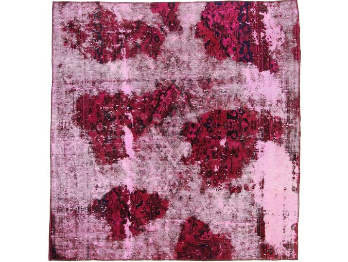 Vintage Royal Teppich 196x203 Handgeknüpft Modern Orientteppich Perserteppich Quadratisch Wolle