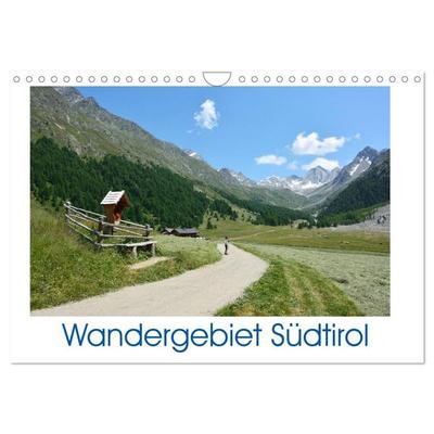Wandergebiet Südtirol (Wandkalender 2027 DIN A4 quer), CALVENDO Monatskalender