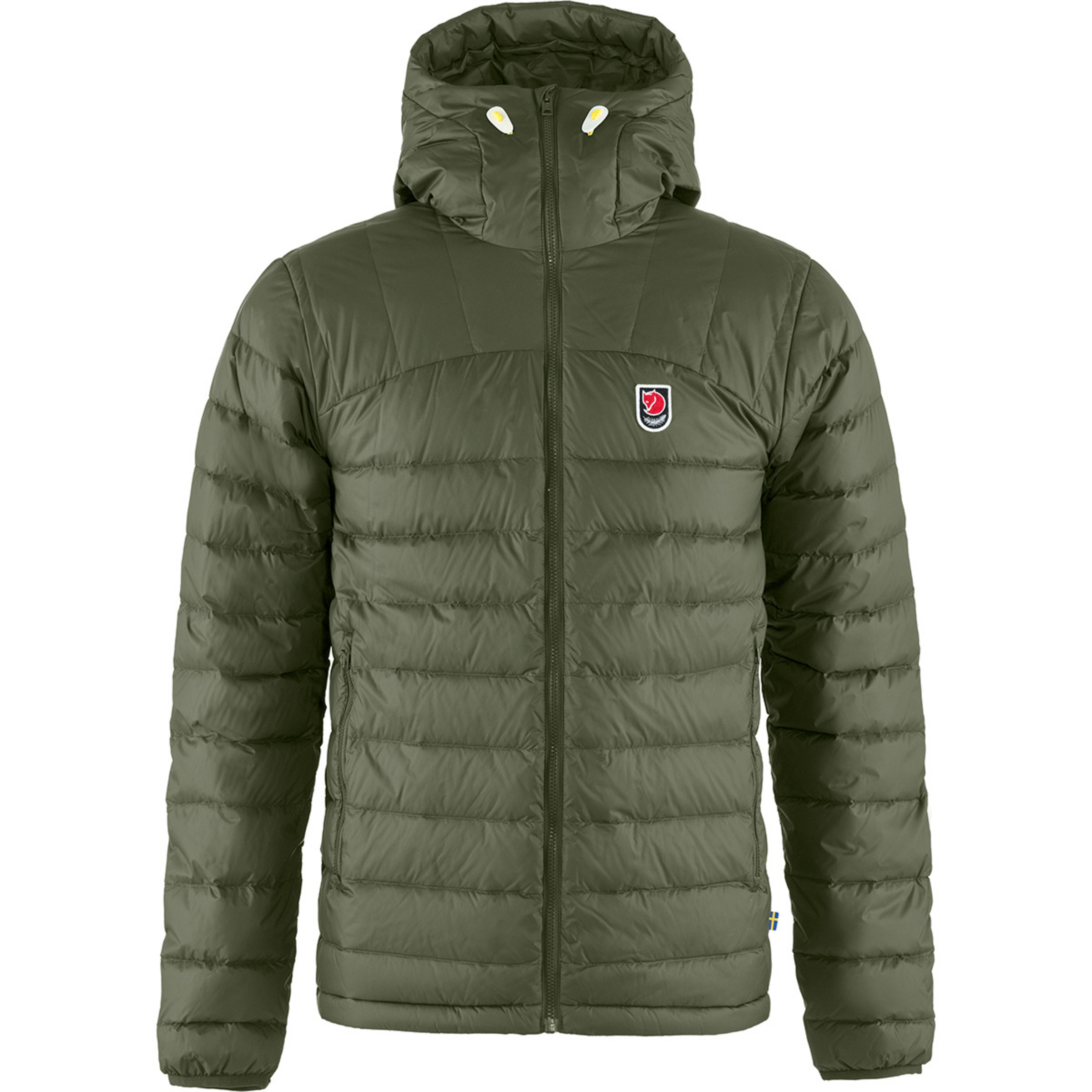 Fjällräven Expedition Pack Down Herren Isolationsjacke oliv Größe S Trekking Klein verpackbar Wasserabweisend