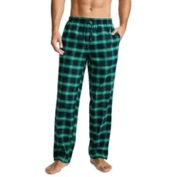 Jockey Pants Flannel Grün Baumwolle Medium Herren