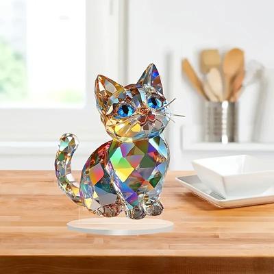 Uplifted Finds Cute Cat Ornament Artistic Home Decora Bedroom Decoration g