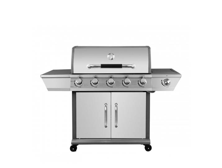 Gasgrill BBQ 5+1 Brenner