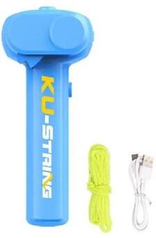 Uplifted Finds Portable LED Luminous String Launcher Toy blue